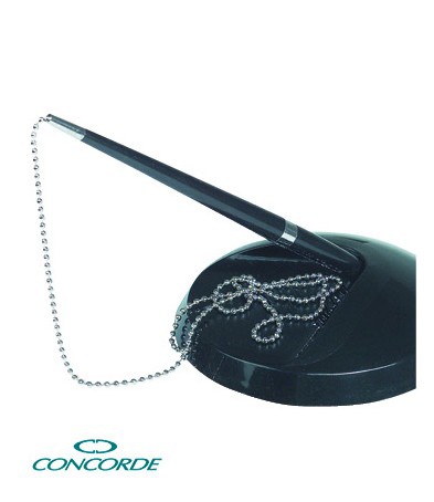 Kuličkové pero na řetízku Concorde 29709, černé