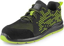 Obuv polobotka ISLAND RAB S1, s ocel.�p., �erno-zelen�