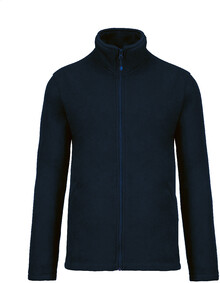 Celopropnac fleecov bunda KA911, tmav modr