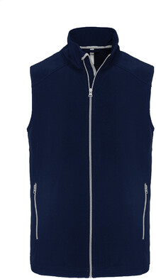 2vrstv� softshellov� zateplen� vesta KA423, tmav� modr�