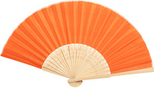 Ruční ventilátor Vioro, oranžová, přírodní