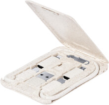 Sada USB nabíjecích kabelů Chard, přírodní