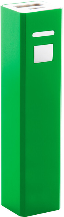 USB power banka Balzur, zelená