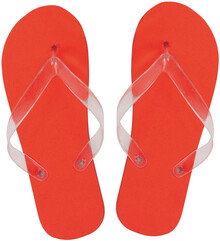 Plov pantofle Arivo, erven