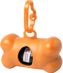Zásobník na pytlíky na odpadky Pobba, oranžová