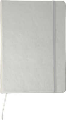 Poznmkov blok Nopuk Blank A5, stbrn