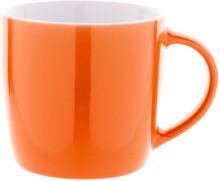 Hrnek Hemera, oranžová, bílá
