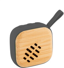 Bluetooth reproduktor Lombo, černá, přírodní