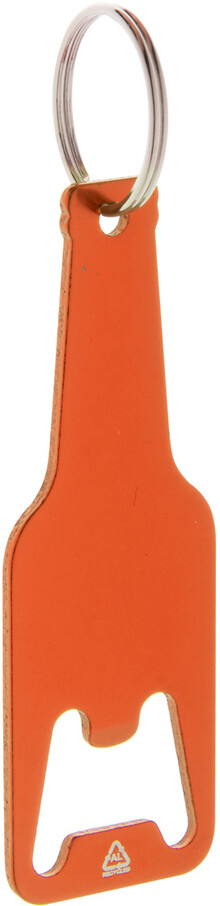 Přívěšek na klíče s otvírákem na láhve Kaipi, oranžová