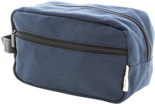 Kosmetick� ta�ti�ka z recyklovan�ho pl�tna Rebyss Beauty, tmav� modr�