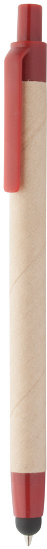 Dotykov� kuli�kov� pero Tempe, p��rodn�, �erven�