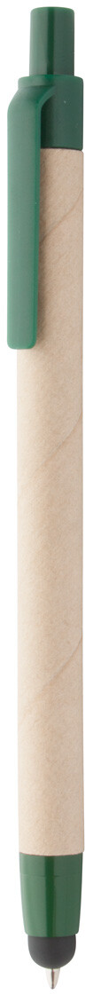 Dotykov� kuli�kov� pero Tempe, p��rodn�, zelen�