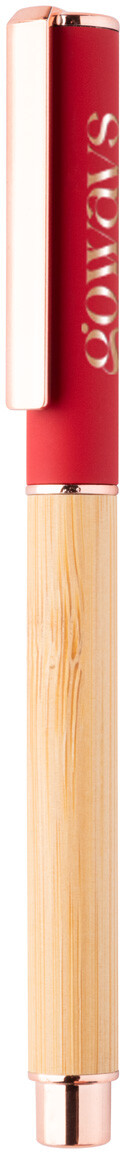 Roller Blush, červená, přírodní