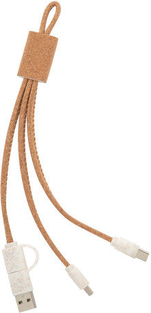 USB nabíjecí kabel Koruku, přírodní