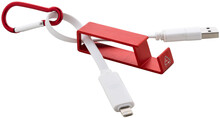 USB nabíjecí kabel Cappy, červená