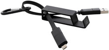 USB nabíjecí kabel Cappy, černá