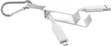 USB nabíjecí kabel Cappy, stříbrná