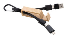 USB nabíjecí kabel Boppy, černá, přírodní