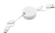 RABS USB nabíjecí kabel Rascop, bílá