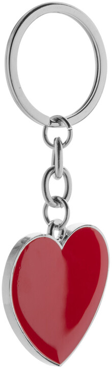 Přívěšek na klíče Valentine, červená
