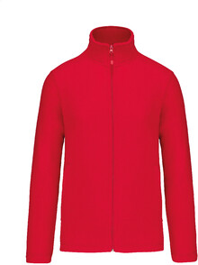 Celoprop�nac� fleecov� bunda KA9102, �erven�
