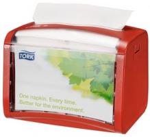 Stoln� z�sobn�k na ubrousky Tork 272612 Xpressnap, �erven�, syst�m N4