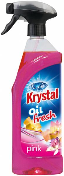 KRYSTAL VONNÝ OLEJ NA WC 750ml s rozpraš. růžový