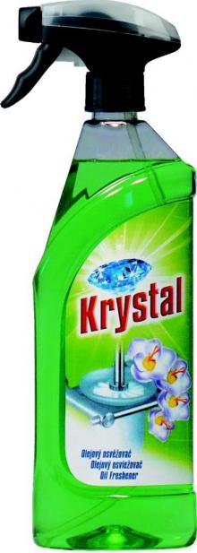 KRYSTAL VONNÝ OLEJ NA WC 750ml s rozpraš. zelený