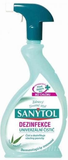 Čistící prostředek univerzální Sanytol, eukaliptus, rozprašovač, 500 ml