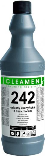 CLEAMEN 242 odpady kuchyňské s dezichlórem 1l