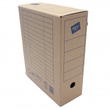 Krabice archivační HIT OFFICE BOARD Natur  A4, 110 x 26 x 11 cm, přírodně hnědá
