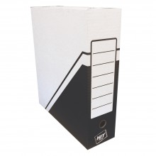 Krabice archivační HIT OFFICE A4, 33 × 30 × 10 cm, černá