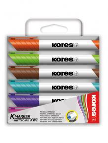 Set popisova Kores, kulat, 3mm, sada 6 ks