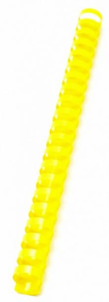 HŘBETY PRO KROUŽKOVOU VAZBU 16mm/100 žluté