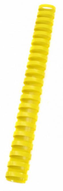 HŘBETY PRO KROUŽKOVOU VAZBU 19mm/100 žluté