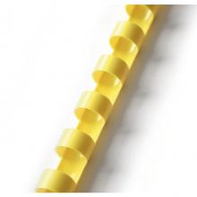 HŘBETY PRO KROUŽKOVOU VAZBU 12,5mm/100 žluté