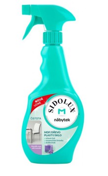 Leštěnka na nábytek Sidolux M, levandule, 400 ml
