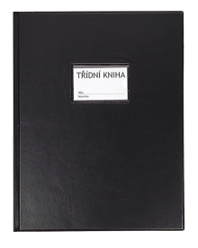 Desky na tdn knihu Karton PP A4, ern
