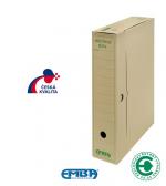 Krabice archivační EMBA  A3, 44,5 x 31 x 10 cm, přírodně hnědá
