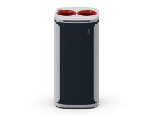 Odpadkov ko na tdn odpad Kobra Wastee 60 l, na kov, erven