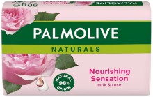 Toaletn mdlo Palmolive Naturals, milk a rose, rov, 90 g