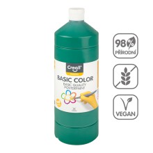 Temperové barvy Creall 1 l, tm. zelená