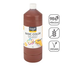Temperové barvy Creall 1 l, tm. hnědá