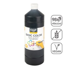 Temperové barvy Creall 1 l, černá