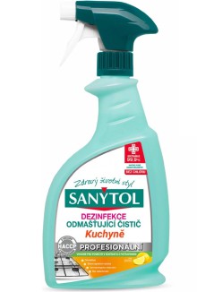 Čistící prostředek na kuchyně Sanytol Professional, pomeranč, 750 ml