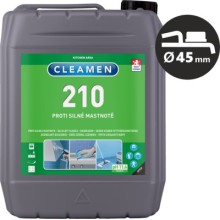 Čistící prostředek na mastnotu Cleamen 210, antibakteriální, 5 l