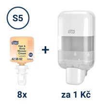 Sprchový gel na vlasy a tělo Tork 425662, systém S5 + zásobník