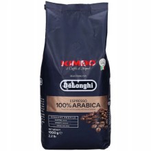 Káva Kimbo for DeLonghi Espresso Arabica, zrnková, 1 kg
