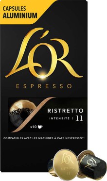 Káva L'Or Ristretto kaps 10ks 52g