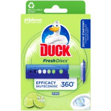 Gelový WC blok Duck Fresh Discs, limetka, 36 ml